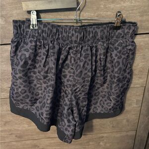 Leopard Print Shorts